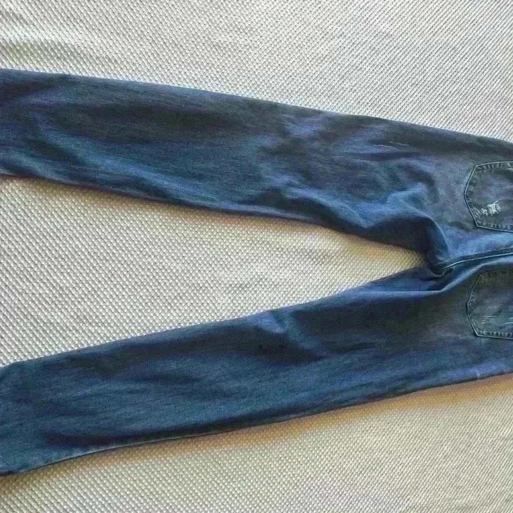 ✨Distressed blue jeans stretch - Picture 4 of 6